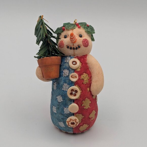 Hallmark Keepsake Snow Girl 2000 Christmas Ornament - Picture 3 of 11